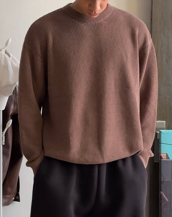 7 Gauge "Vulcan" Knit Sweater