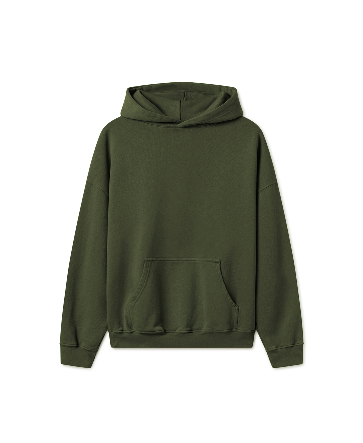 400 GSM "Deep Olive" Hoodie