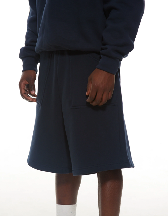 350 GSM "NAVY" COZY SHORTS