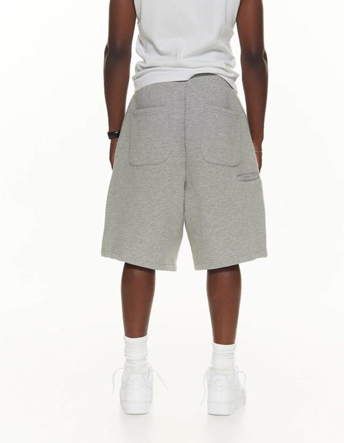 350 GSM "Heather GREY" COZY SHORTS