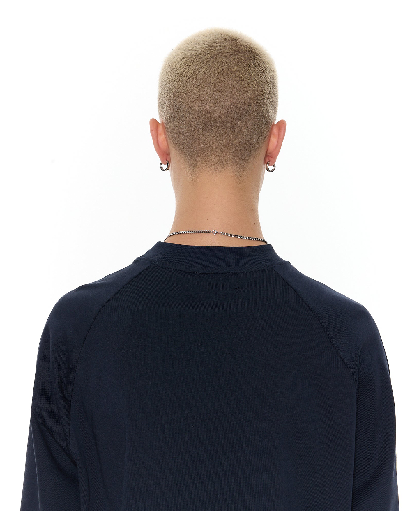 300 GSM 'Navy' Long Sleeves T-shirt