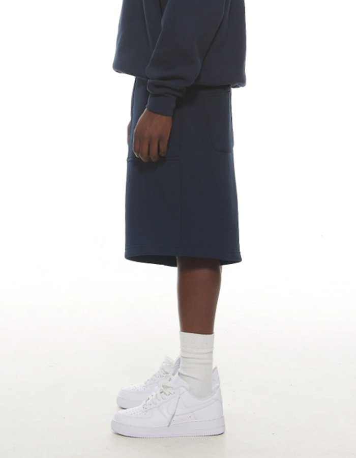 350 GSM "NAVY" COZY SHORTS