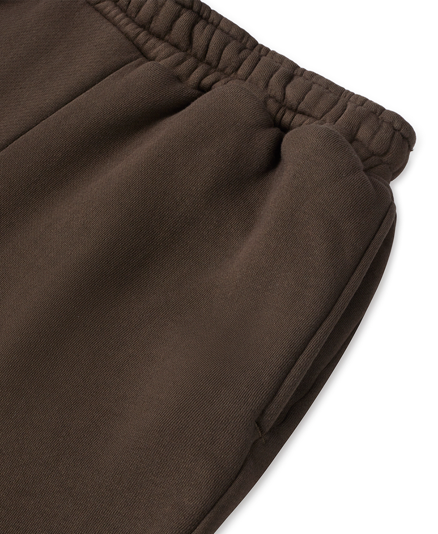 450 GSM 'Dark Chocolate' Open Bottom Sweatpants