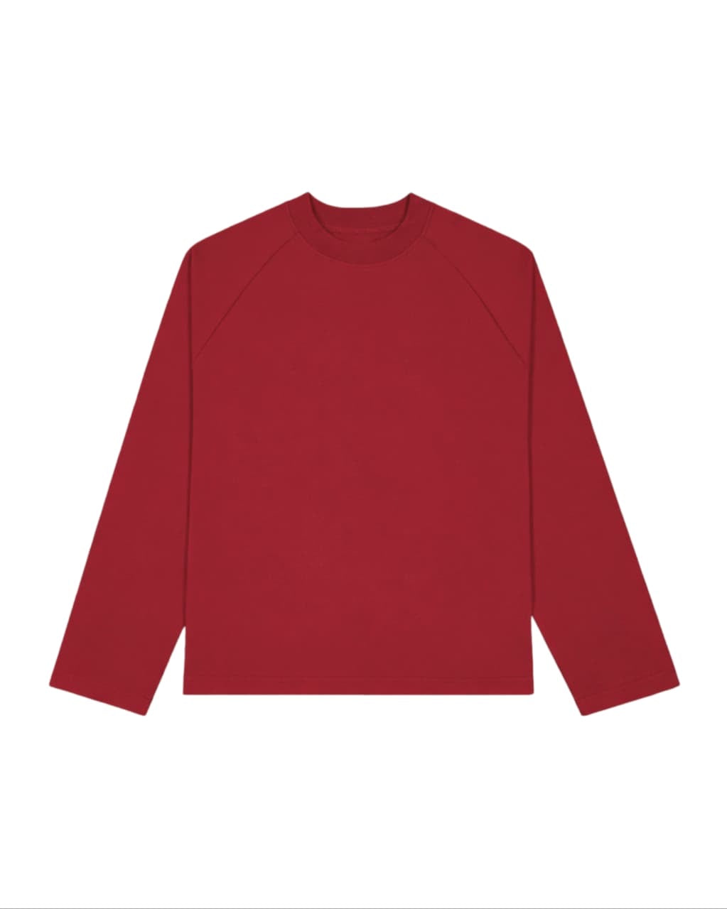 300 GSM Burgundy Long Sleeves