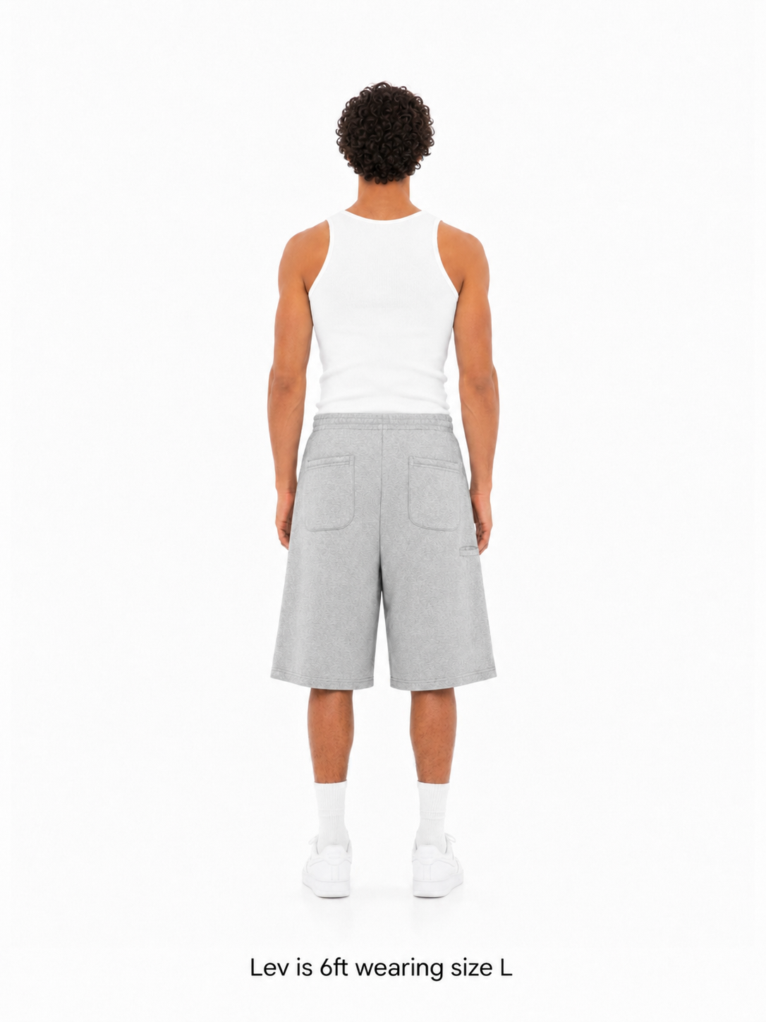 350 GSM ‘HEATHER GREY’ COZY SHORTS