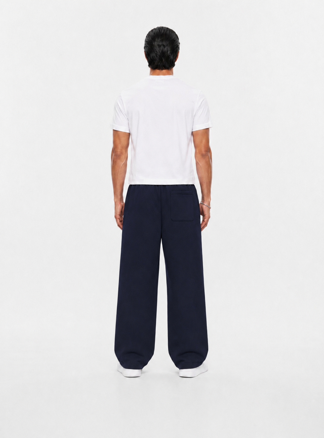400 GSM "Navy" Straight Sweatpants