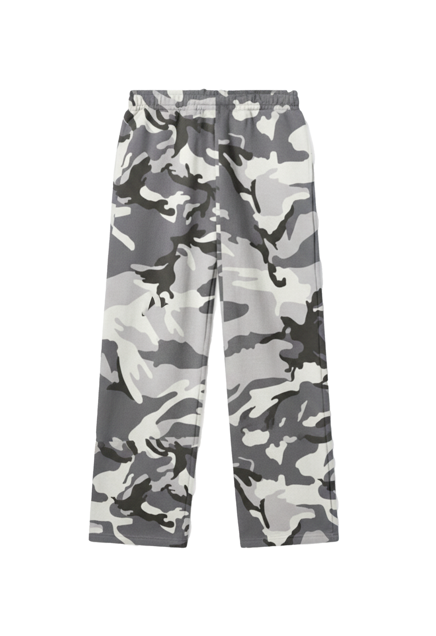 400 GSM "Snow Camo " Straight Sweatpants