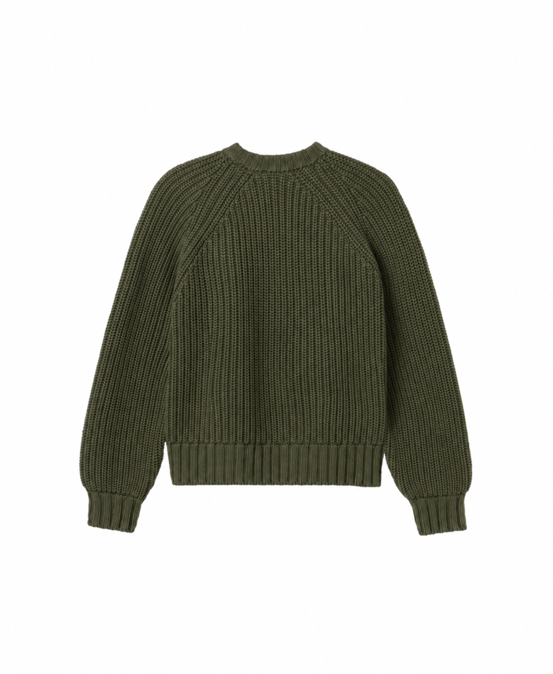 5 GAUGE ‘Deep-Olive’ KNIT SWEATER