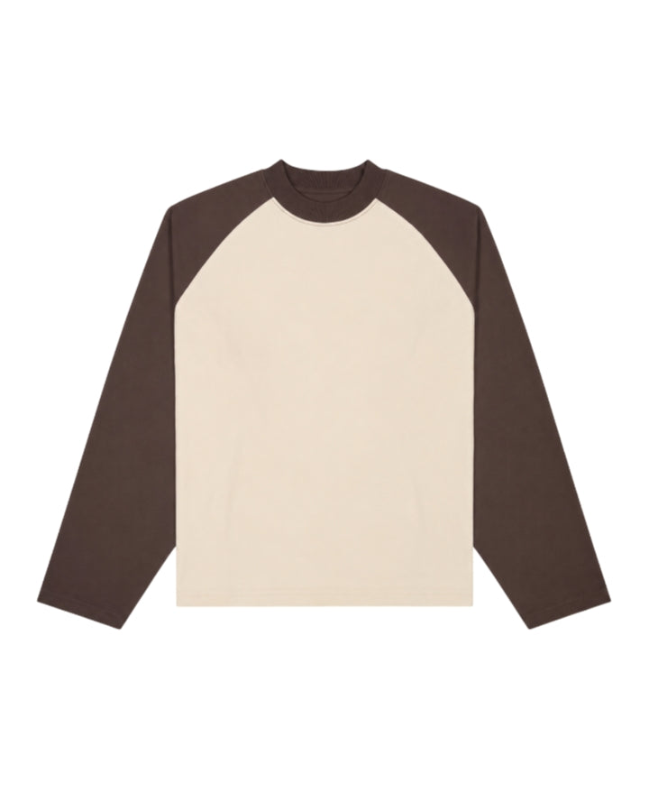 300 GSM ‘Oat & Coffee’ RAGLAN TEE