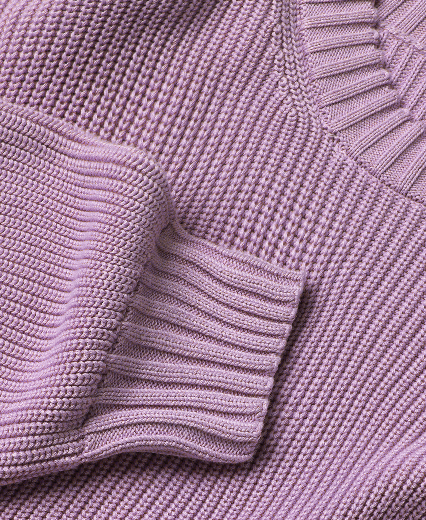 'Opera Lilac' Knit Sweater