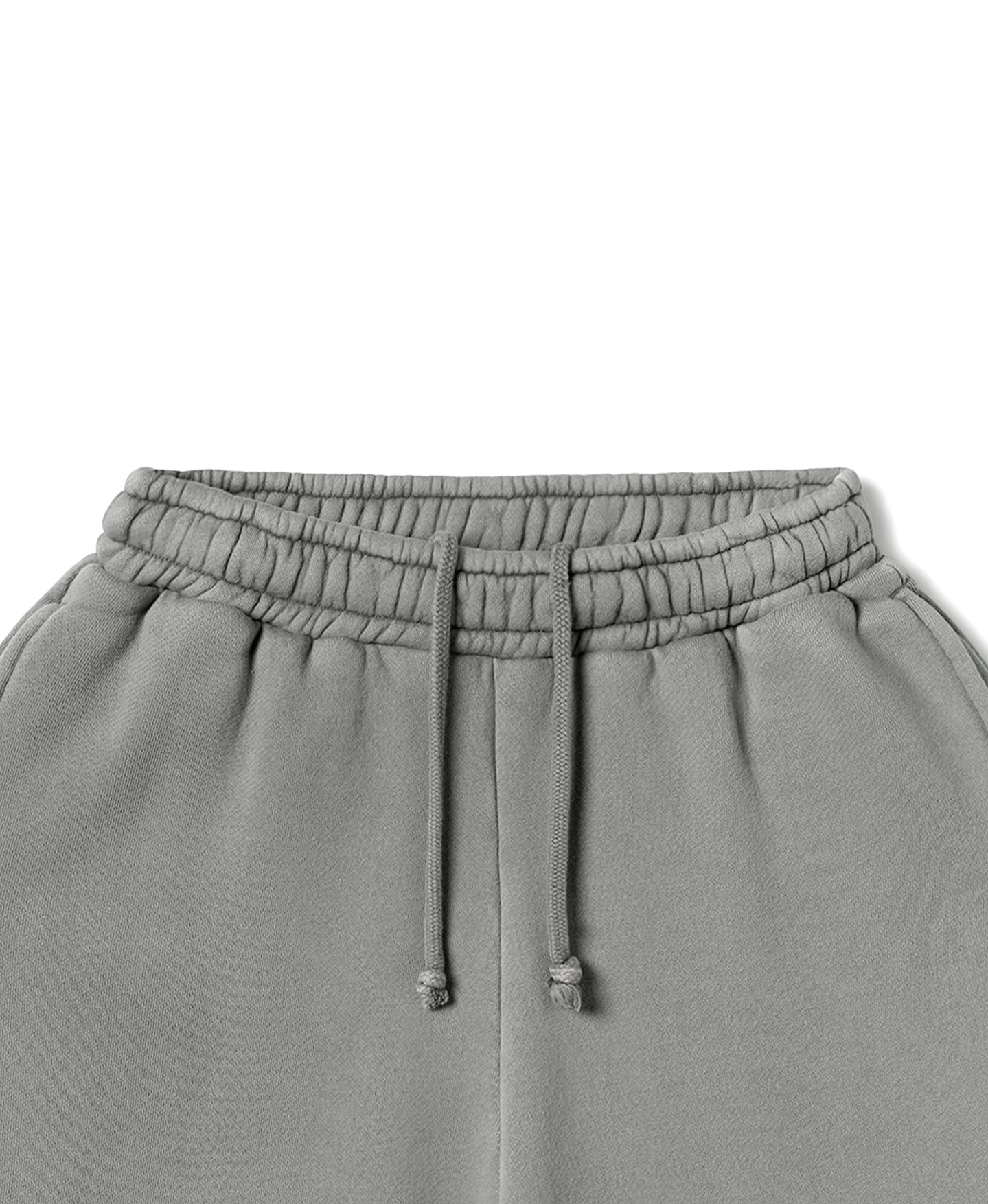 450 GSM 'MUDGREY' Open Bottom Sweatpants