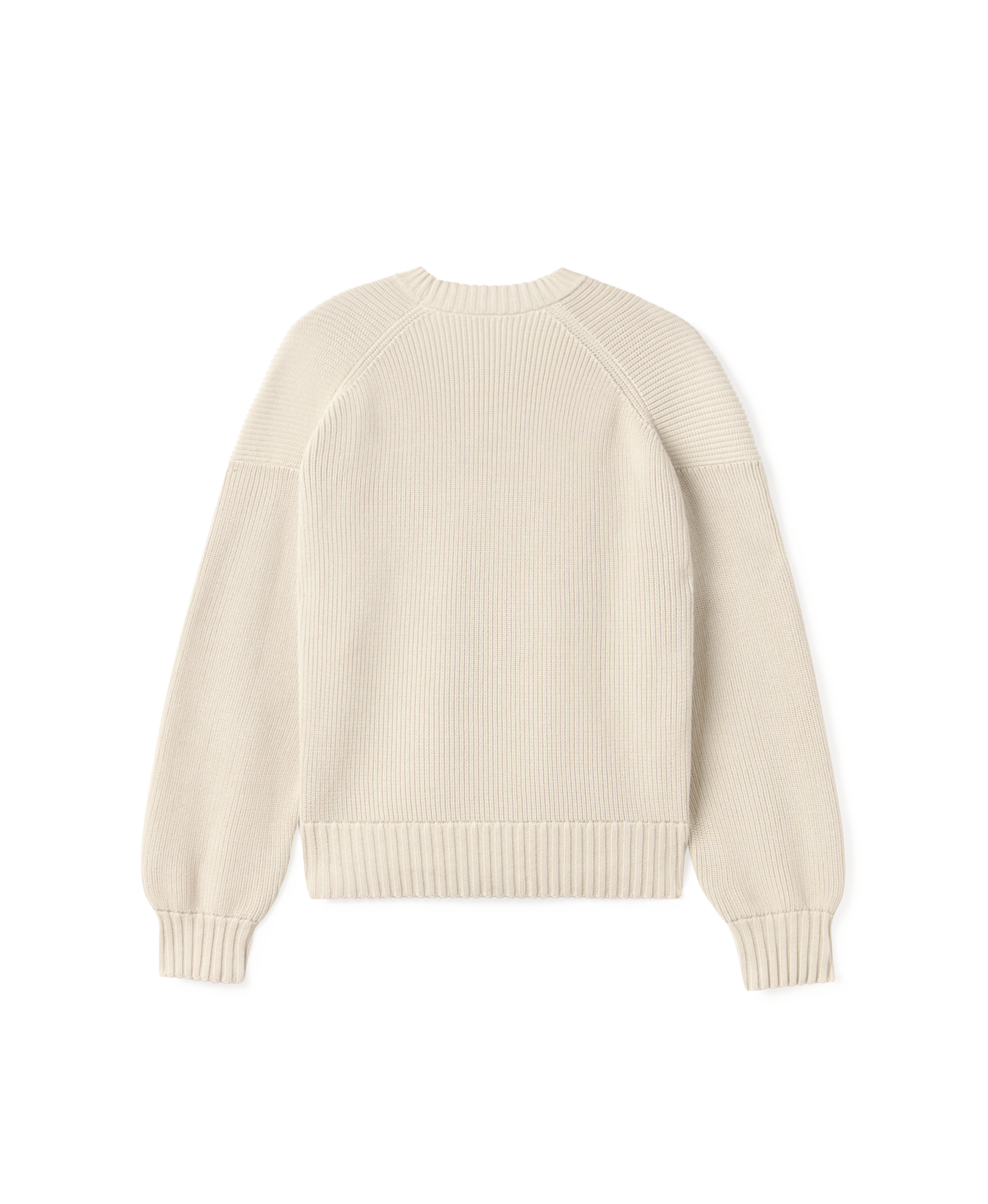 'CREAM' Knit Sweater