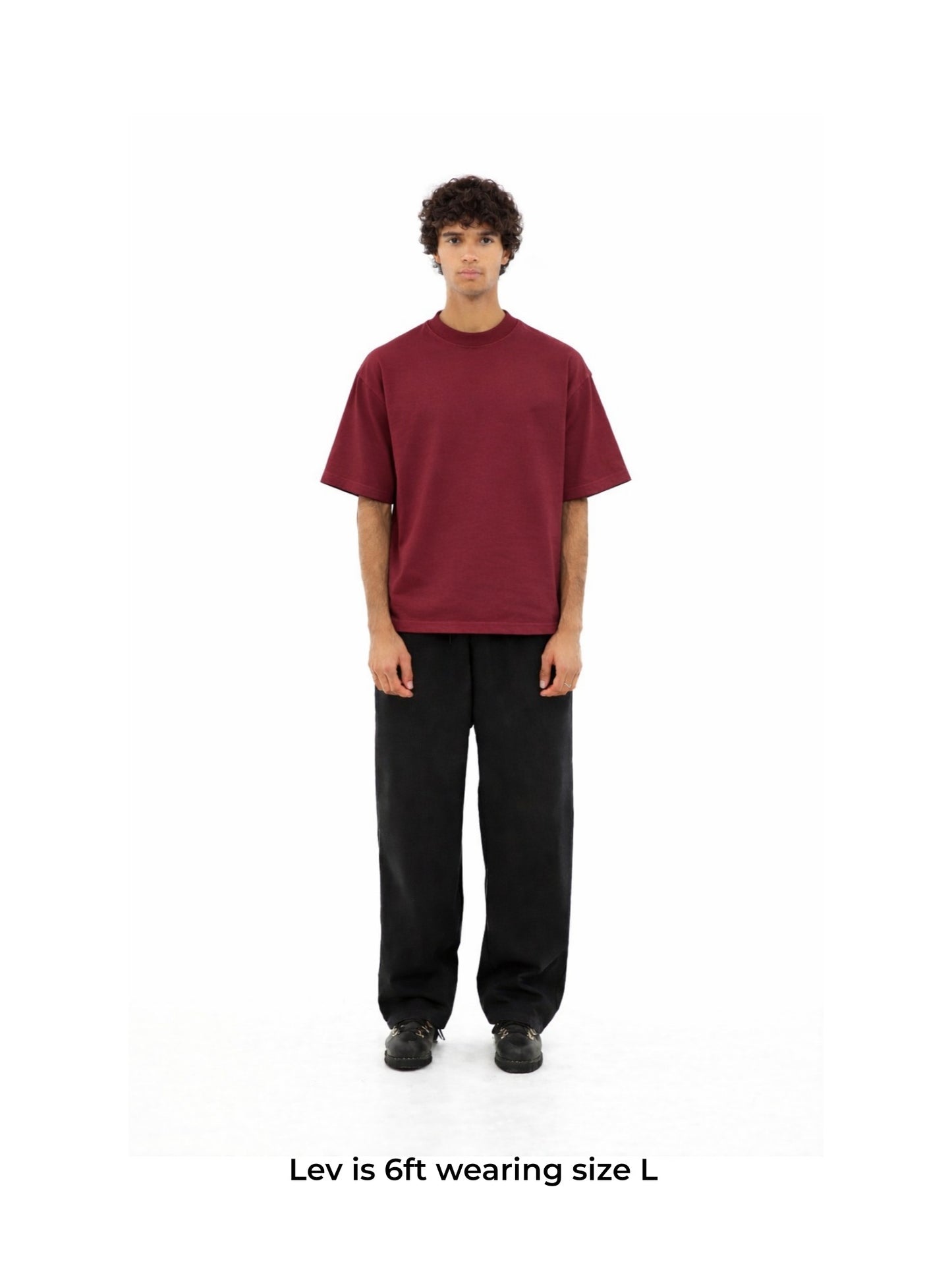 300 GSM "Burgundy" T-shirt