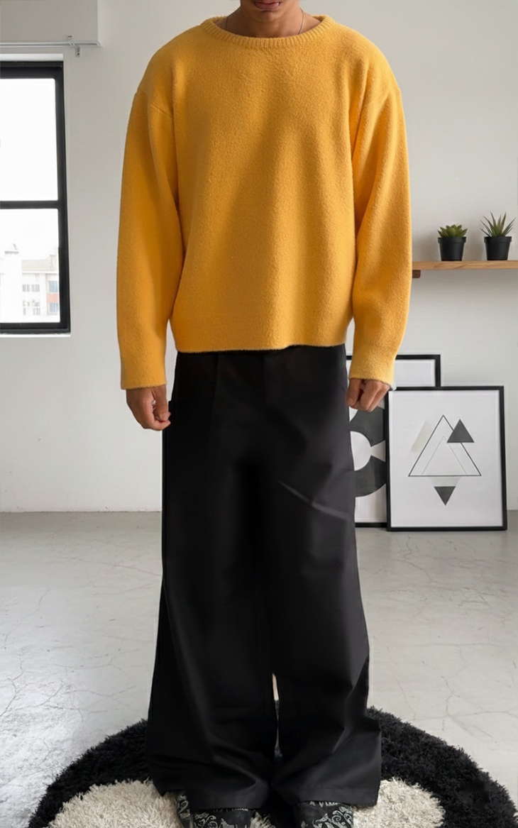 Jacquard Knitwear "Mango" Sweater