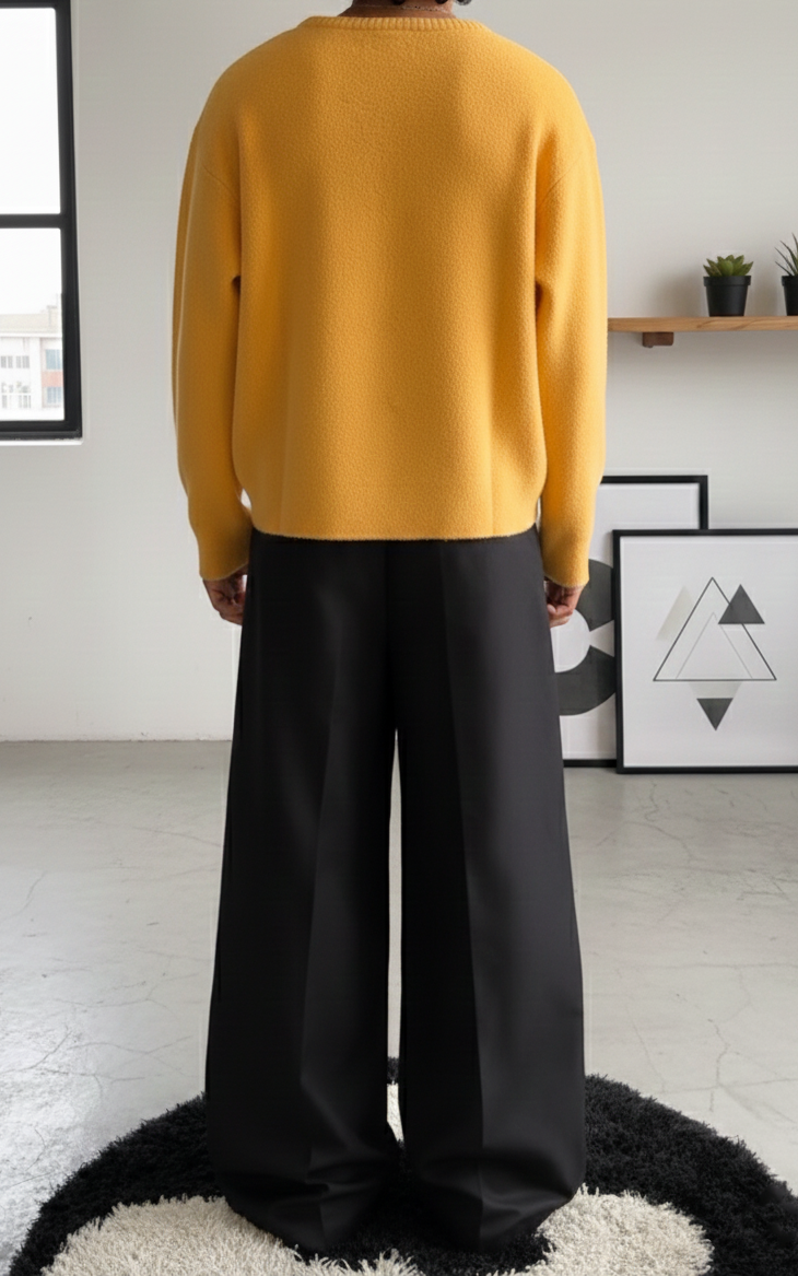 Jacquard Knitwear "Mango" Sweater