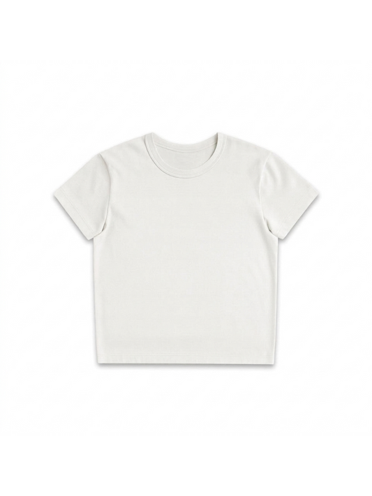 240 GSM ‘WHITE’ BABY TEE