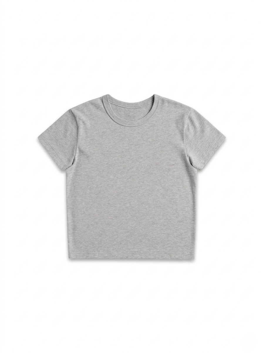 240 GSM ‘HEATHER GRAY’ BABY TEE (Ships May 30th)