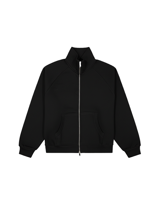 400 GSM 'Black' Track Jacket