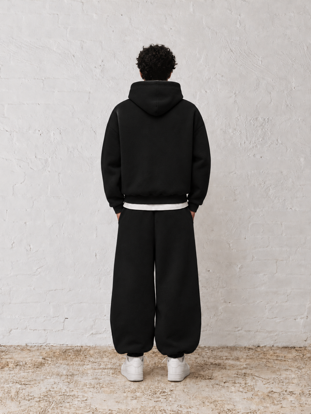 400 GSM "Black" Hoodie