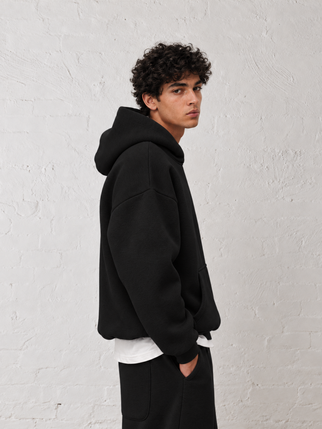 400 GSM "Black" Hoodie