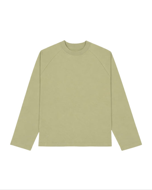 300 GSM 'Sage Green' Long Sleeves