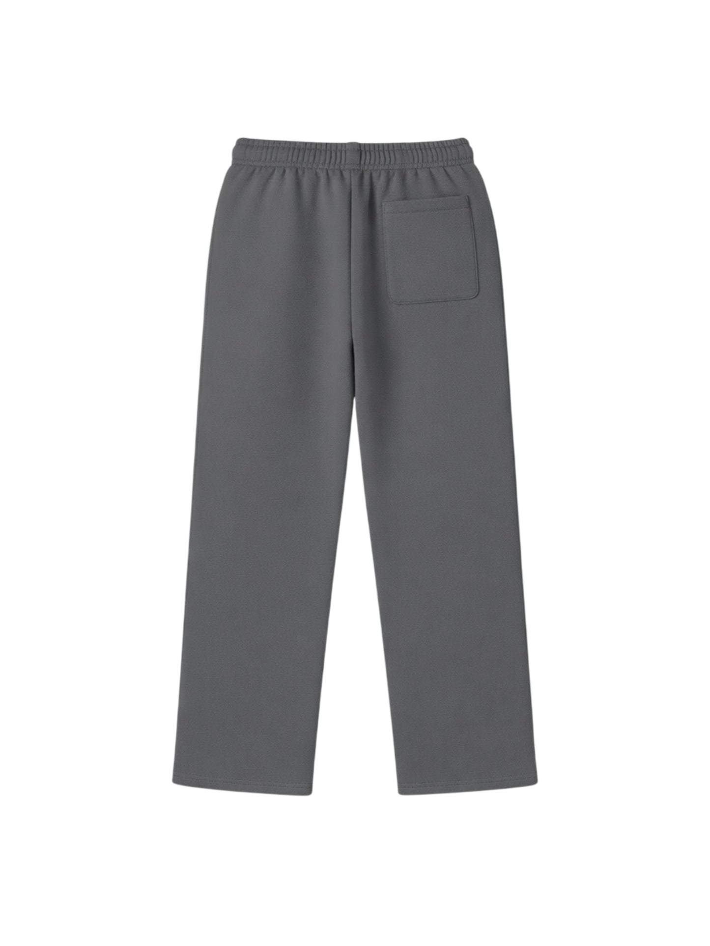 400 GSM "Deep Grey" Straight Sweatpants