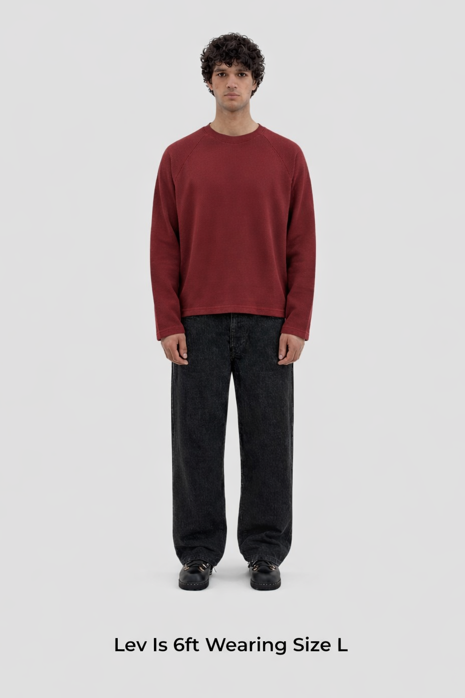 300 GSM 'Burgundy' Long Sleeves