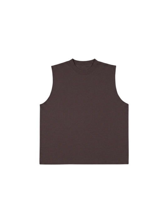 240 GSM ‘COFFEE’ MUSCLE TEE (Ships May 30th)