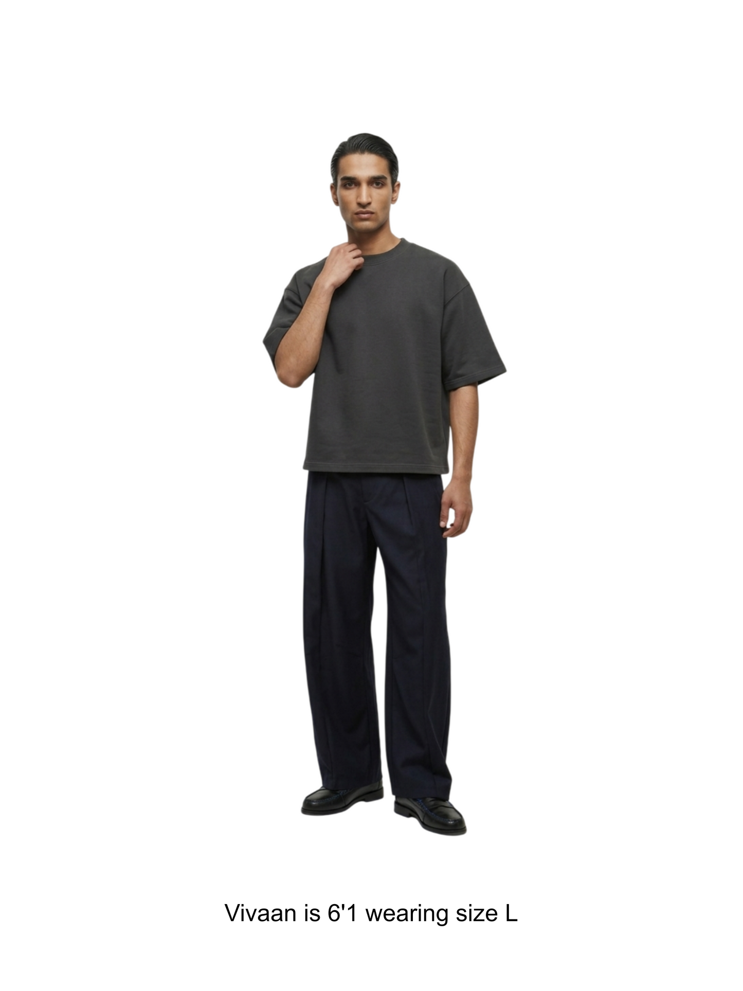 300 GSM "Anthracite" T-shirt