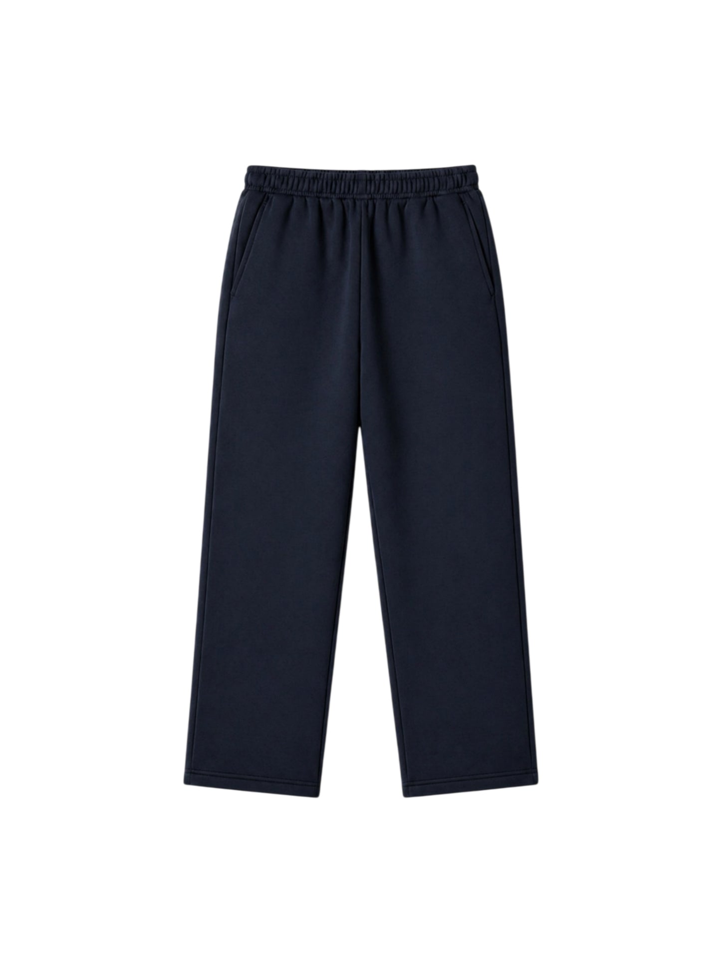 400 GSM "Navy" Straight Sweatpants