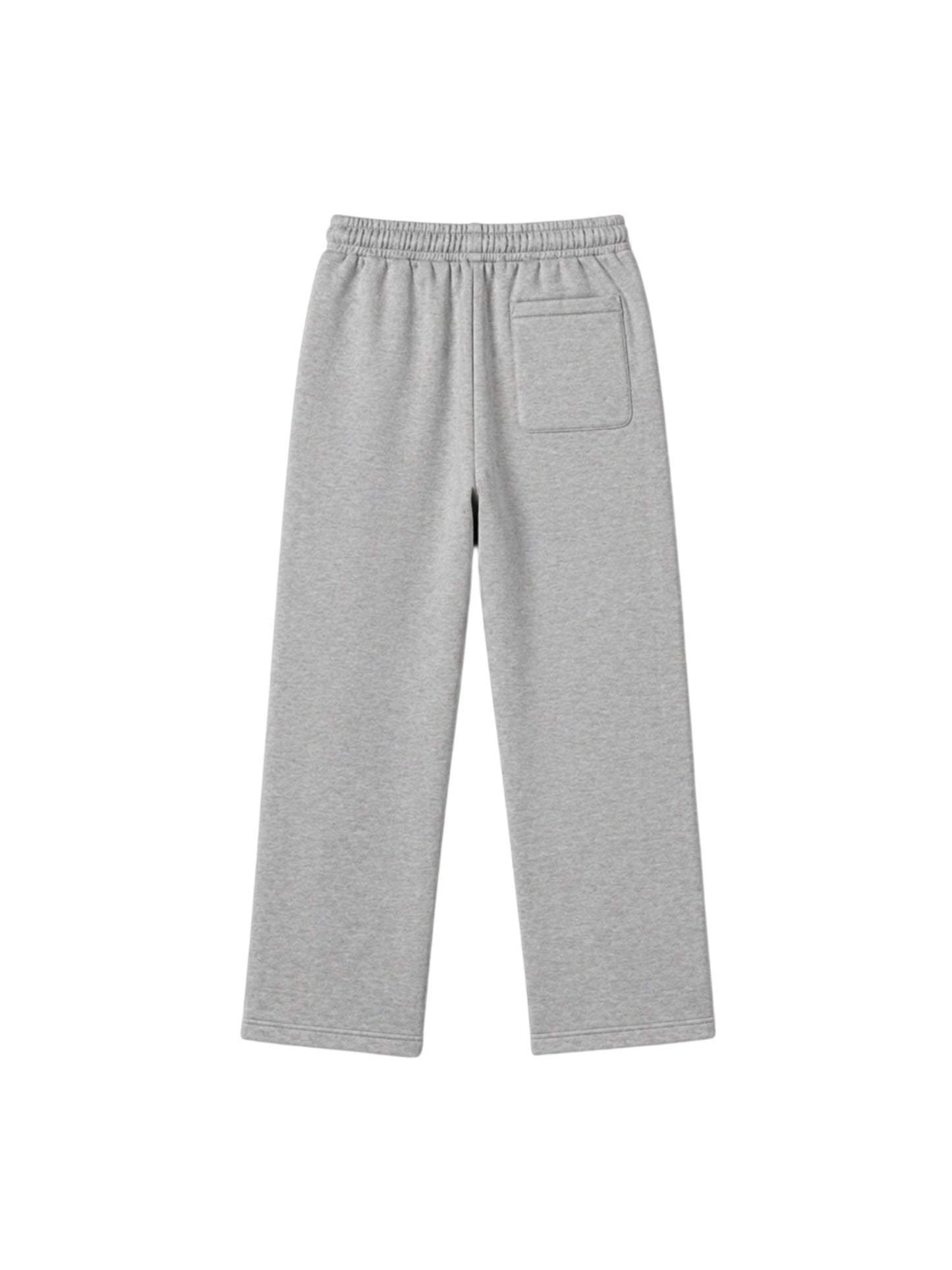 400 GSM "Heather Grey" Straight Sweatpants