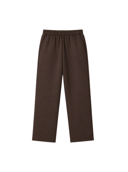 400 GSM ‘COFFEE’ Straight Sweatpants