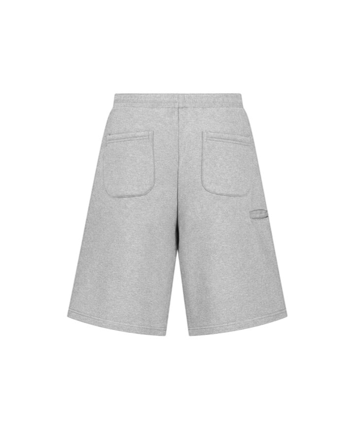 350 GSM ‘HEATHER GREY’ COZY SHORTS