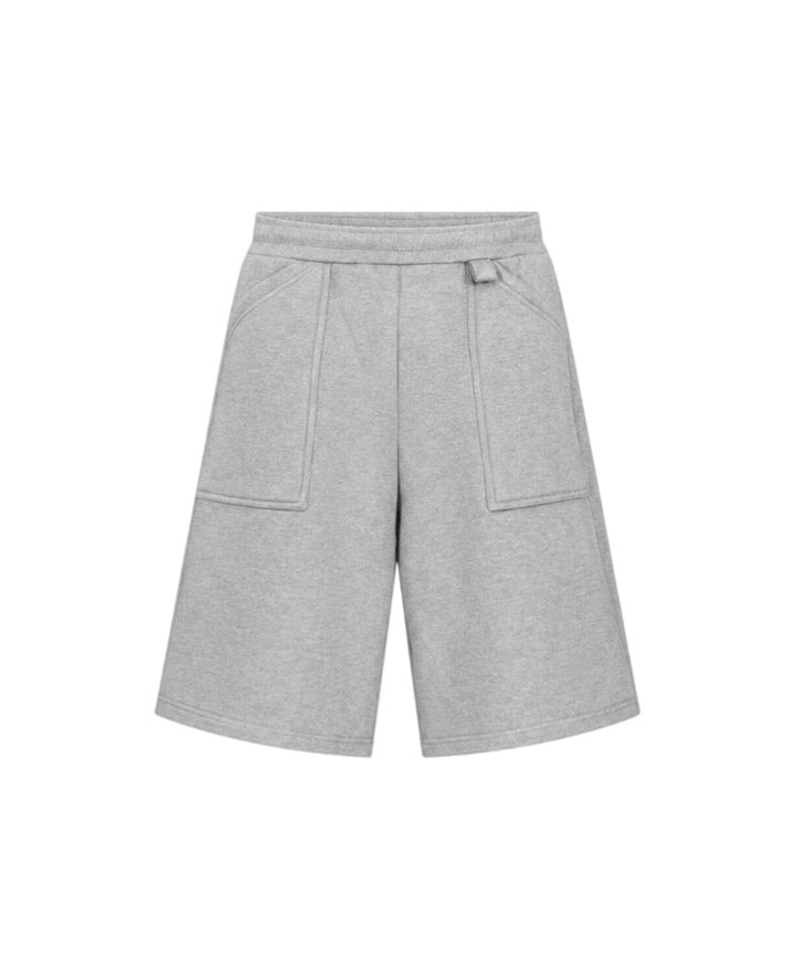 350 GSM ‘HEATHER GREY’ COZY SHORTS