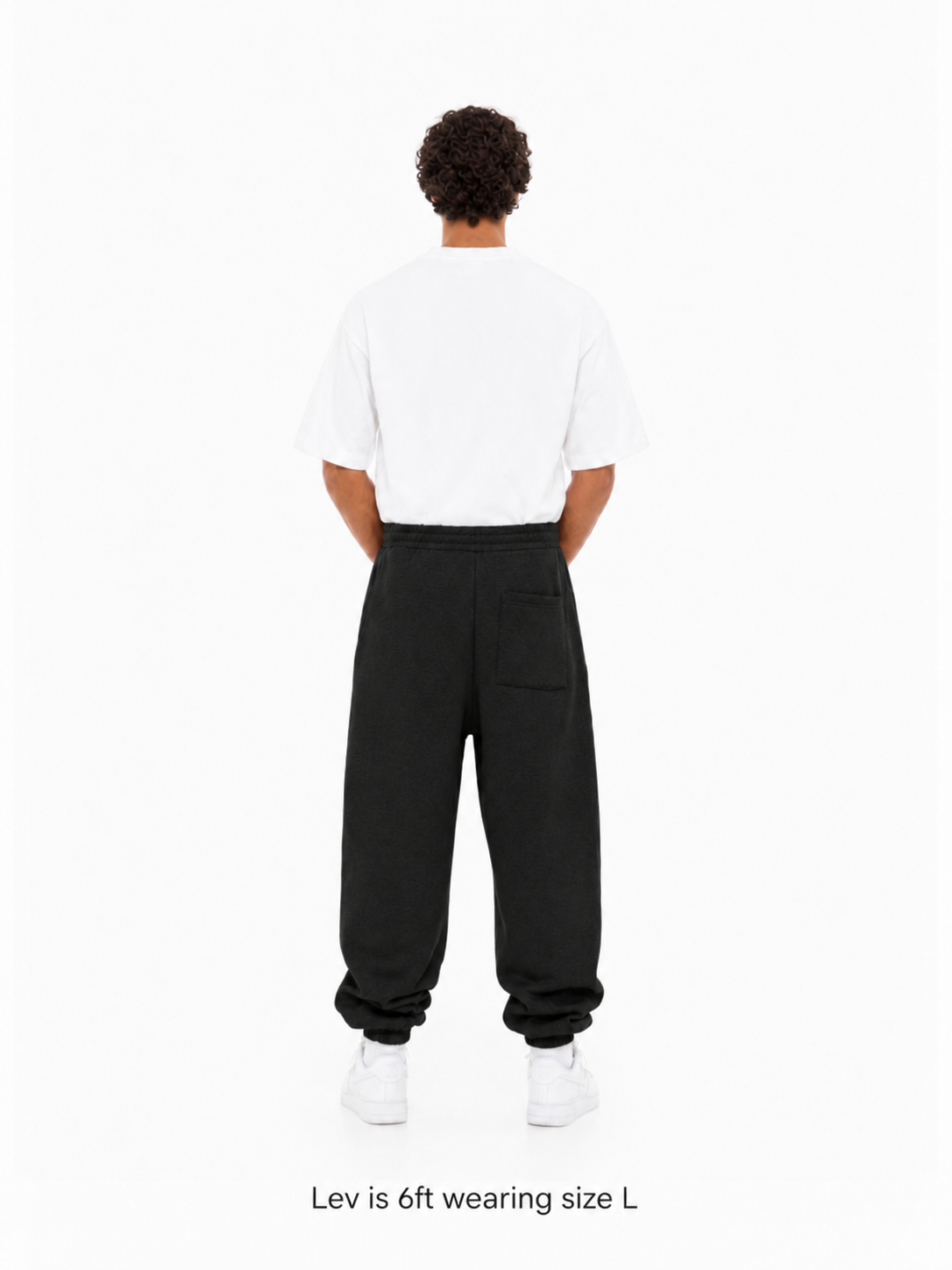 350 GSM ‘BLACK’ Baggy Sweatpants