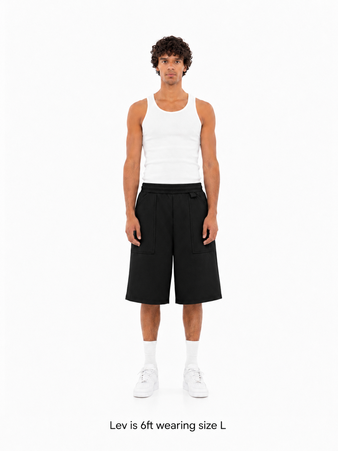 350 GSM ‘BLACK’ COZY SHORTS