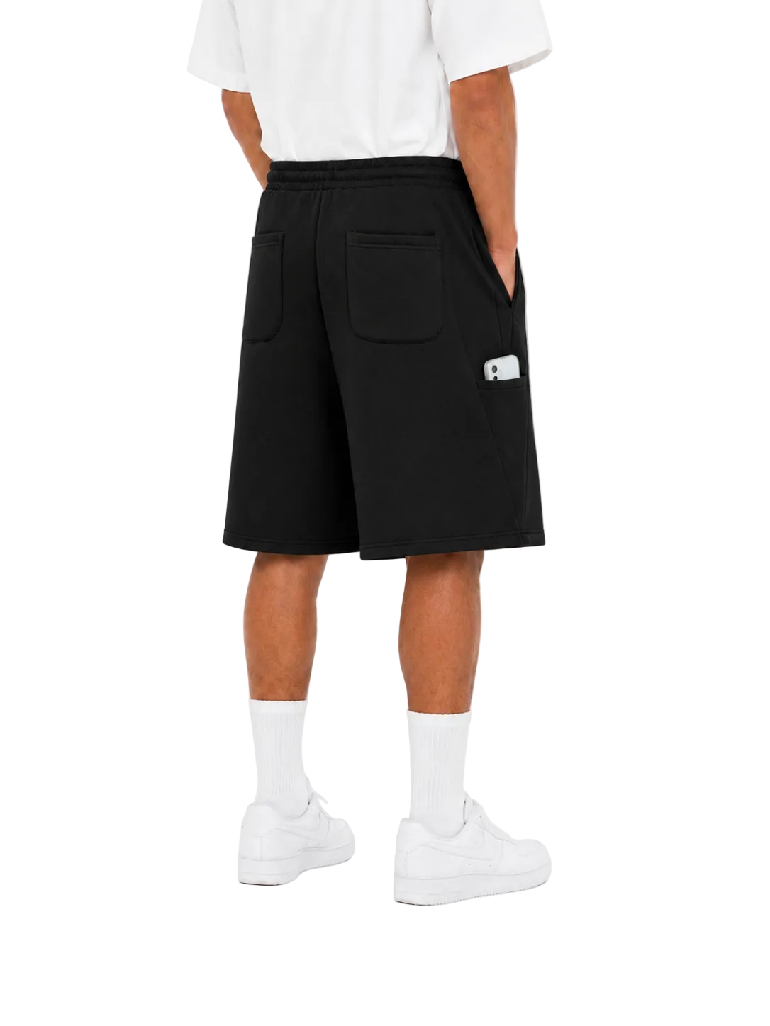 350 GSM ‘BLACK’ COZY SHORTS