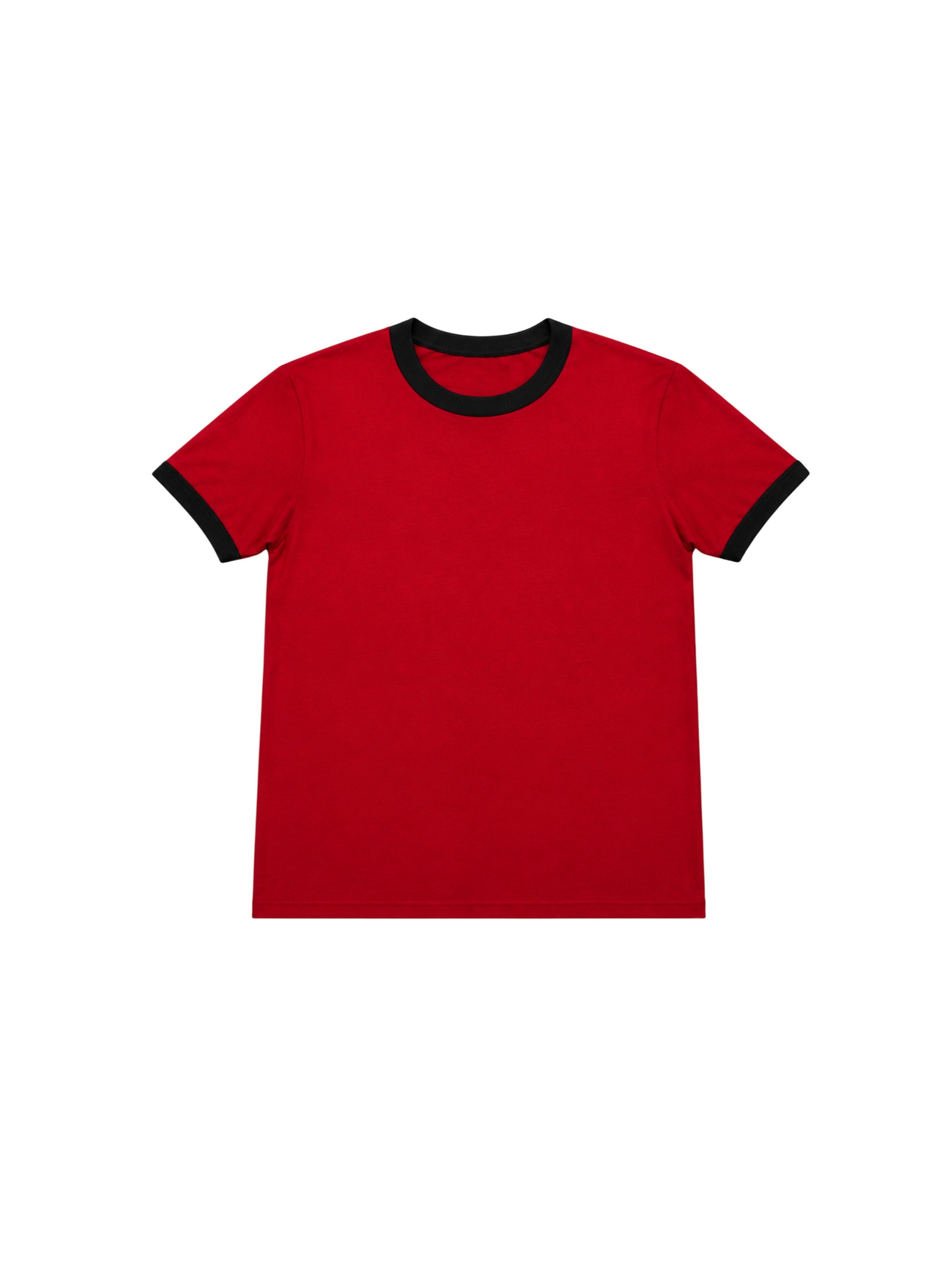 240 GSM ‘Red & Black’ Ringer Tee (Ships July 4th) – Freeze Studios