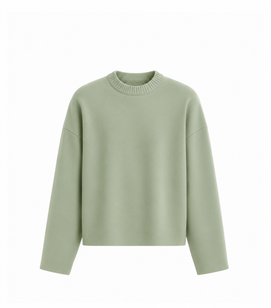 Mohair Knitwear ‘AQUA GREEN’ Sweater