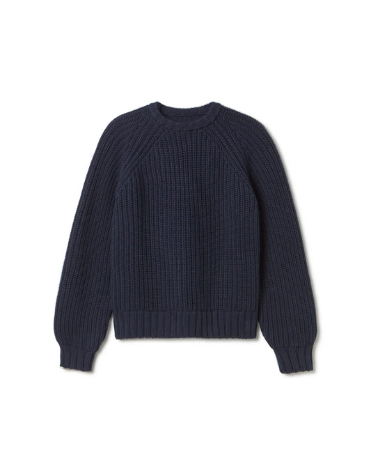 5 GAUGE ‘Navy’ KNIT SWEATER