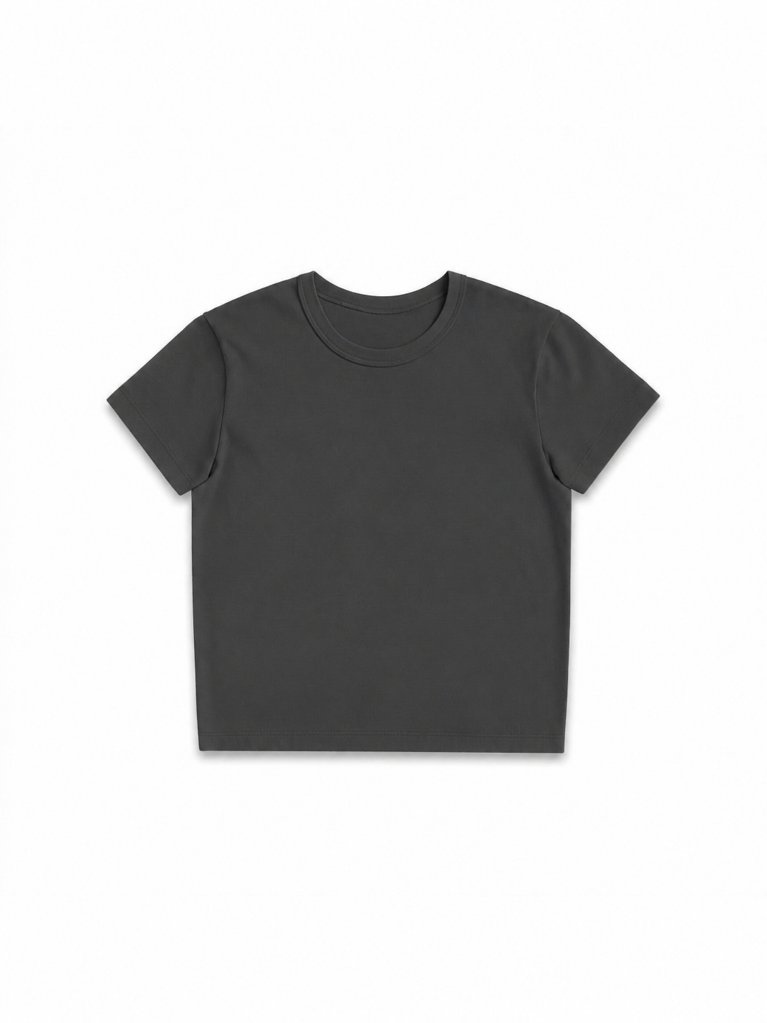 240 GSM ‘Anthracite’ BABY TEE