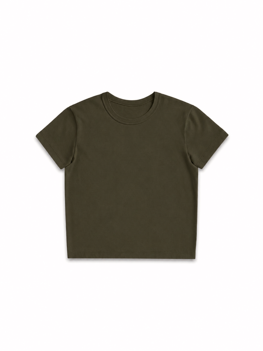 240 GSM ‘Deep-Olive’ BABY TEE