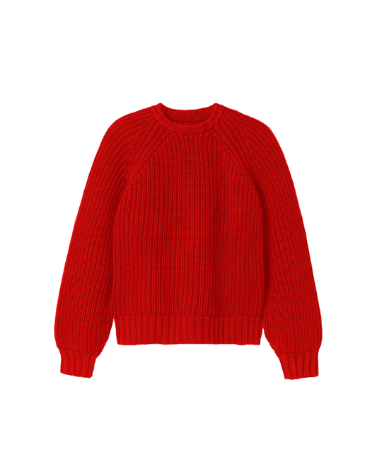 5 GAUGE ‘Burgundy’ KNIT SWEATER
