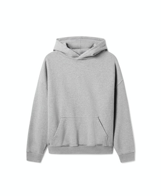 400 GSM "Heather Grey" Hoodie