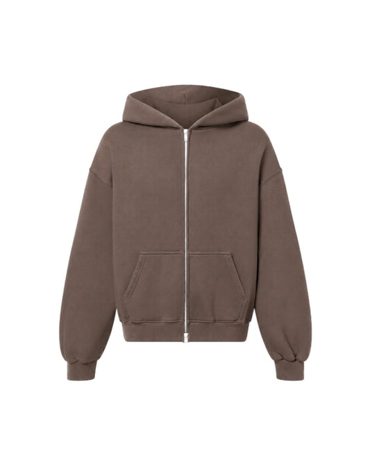 400 GSM 'Vulcan' DOUBLE ZIP HOODIE