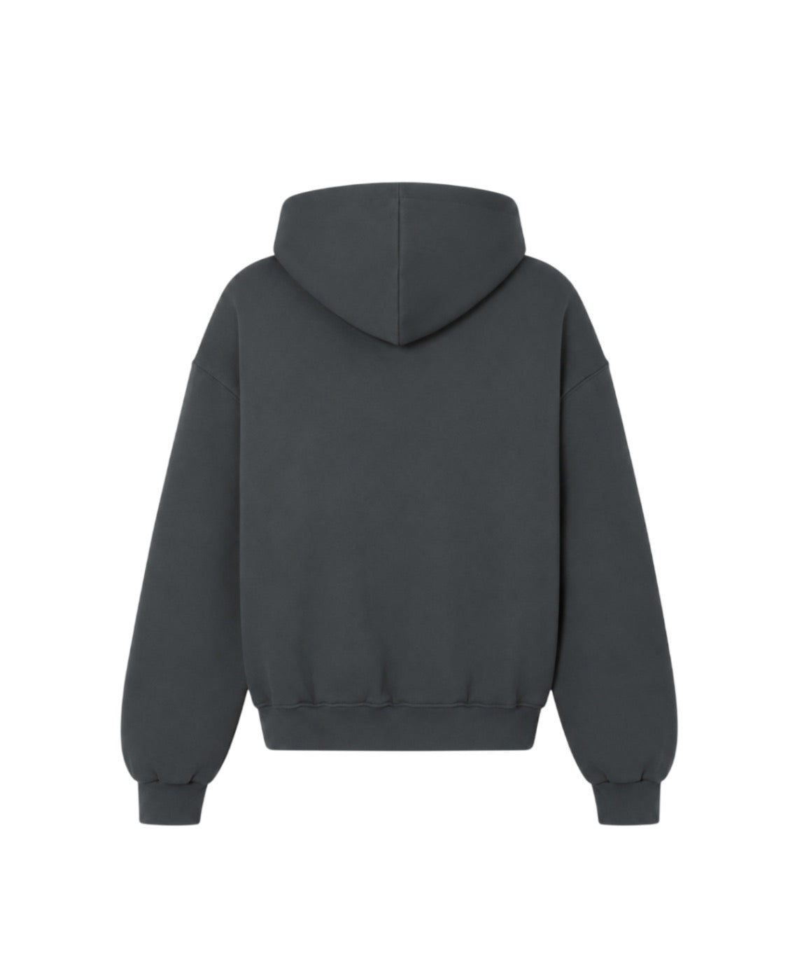 400 GSM 'Deep Grey' DOUBLE ZIP HOODIE