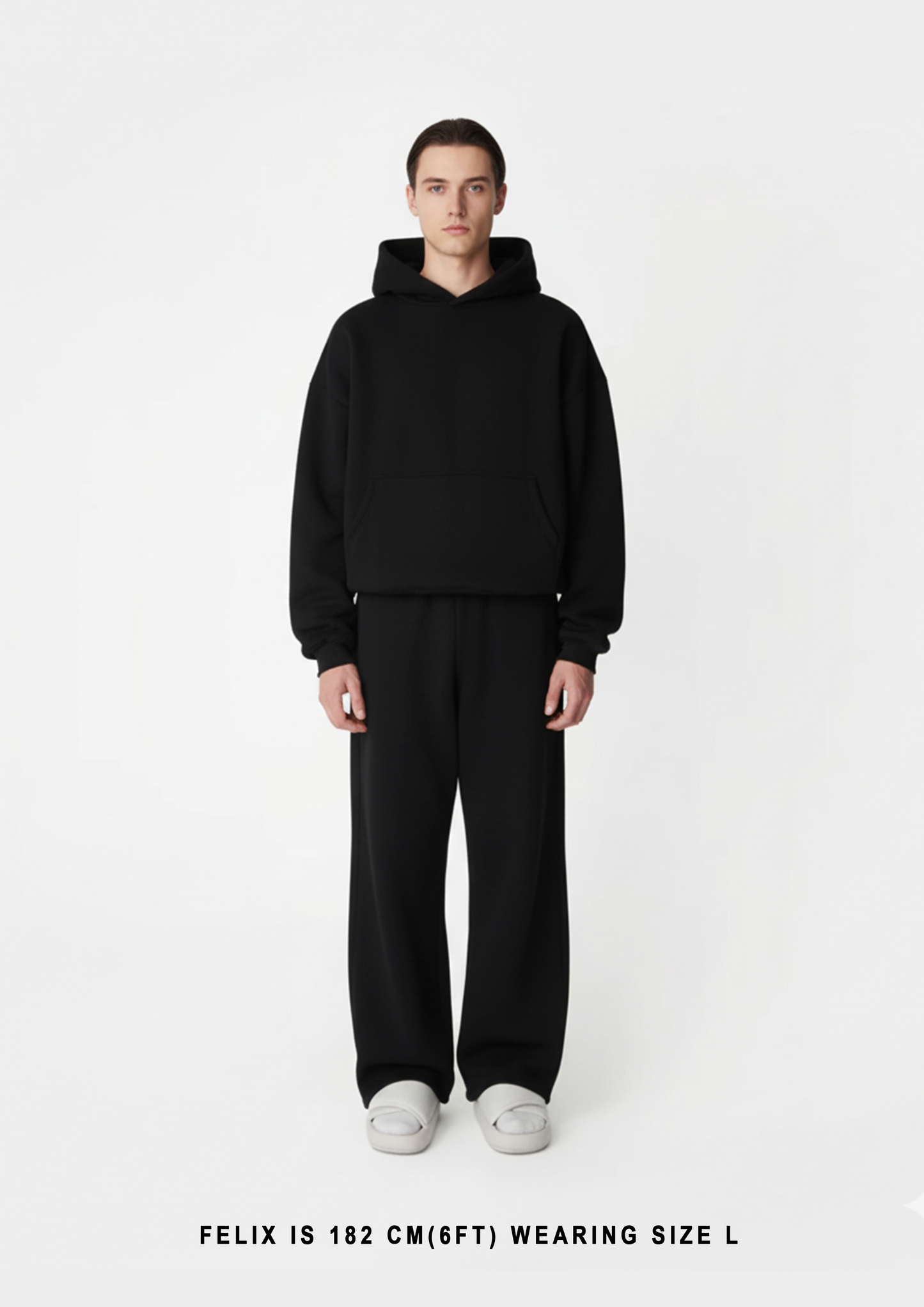 400 GSM "Black" Hoodie