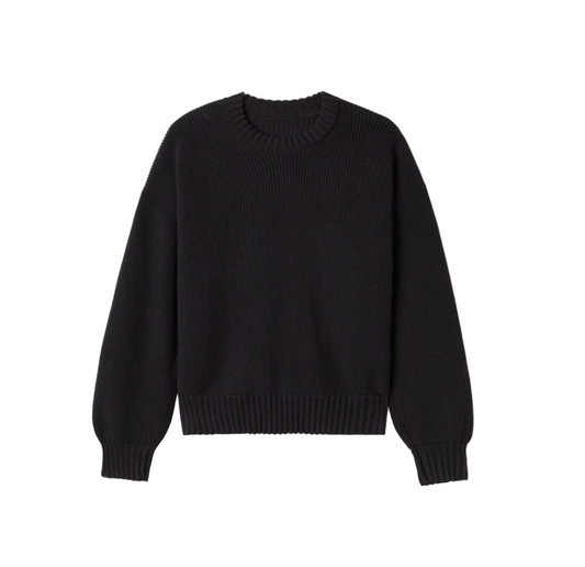 7 Gauge "Black" Knit Sweater
