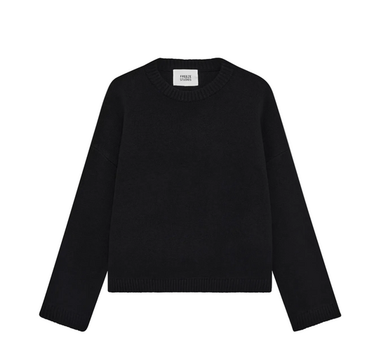 Fine Knit “Black” Sweater