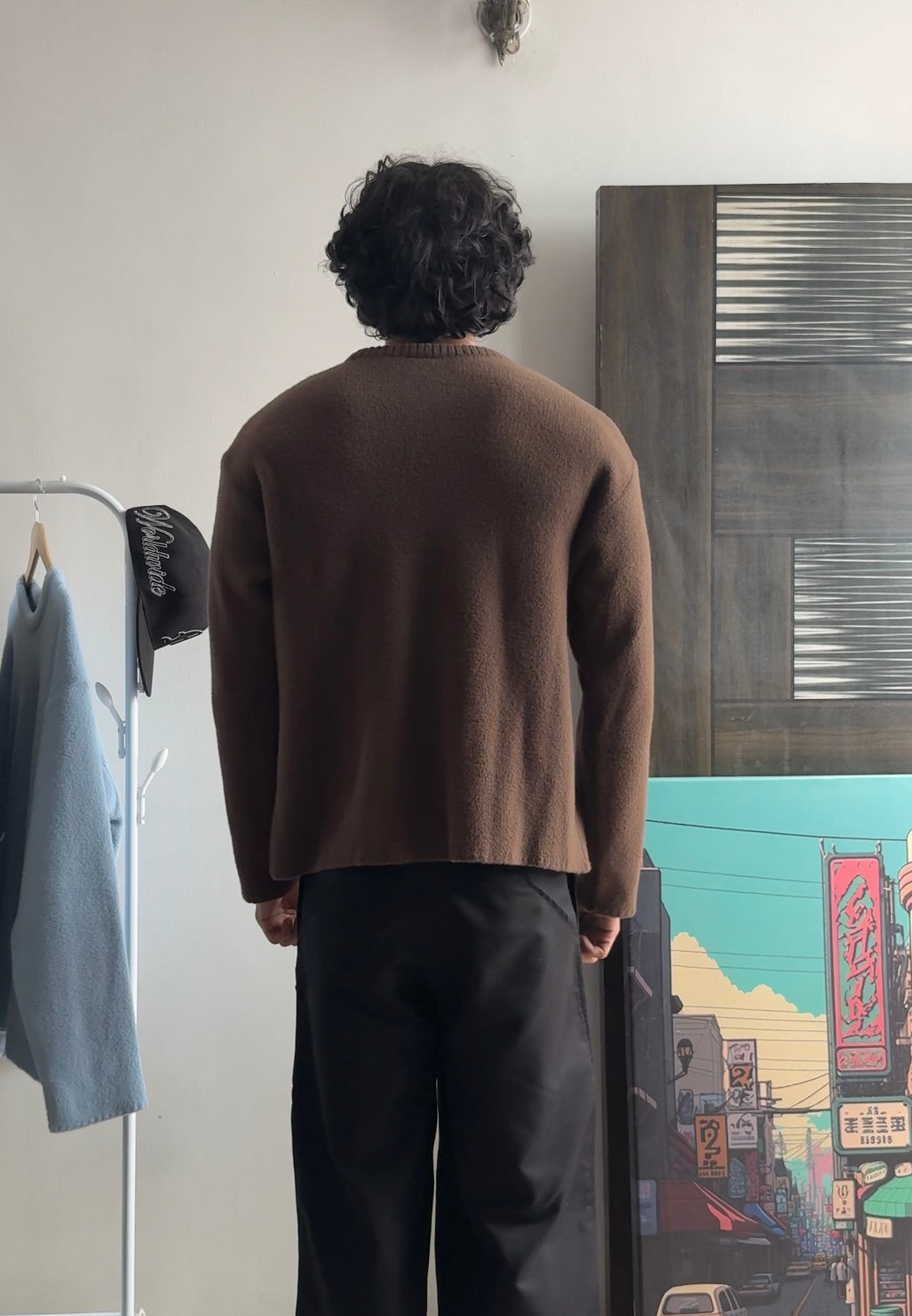 Mohair Knitwear ‘MOCHA BROWN’ Sweater